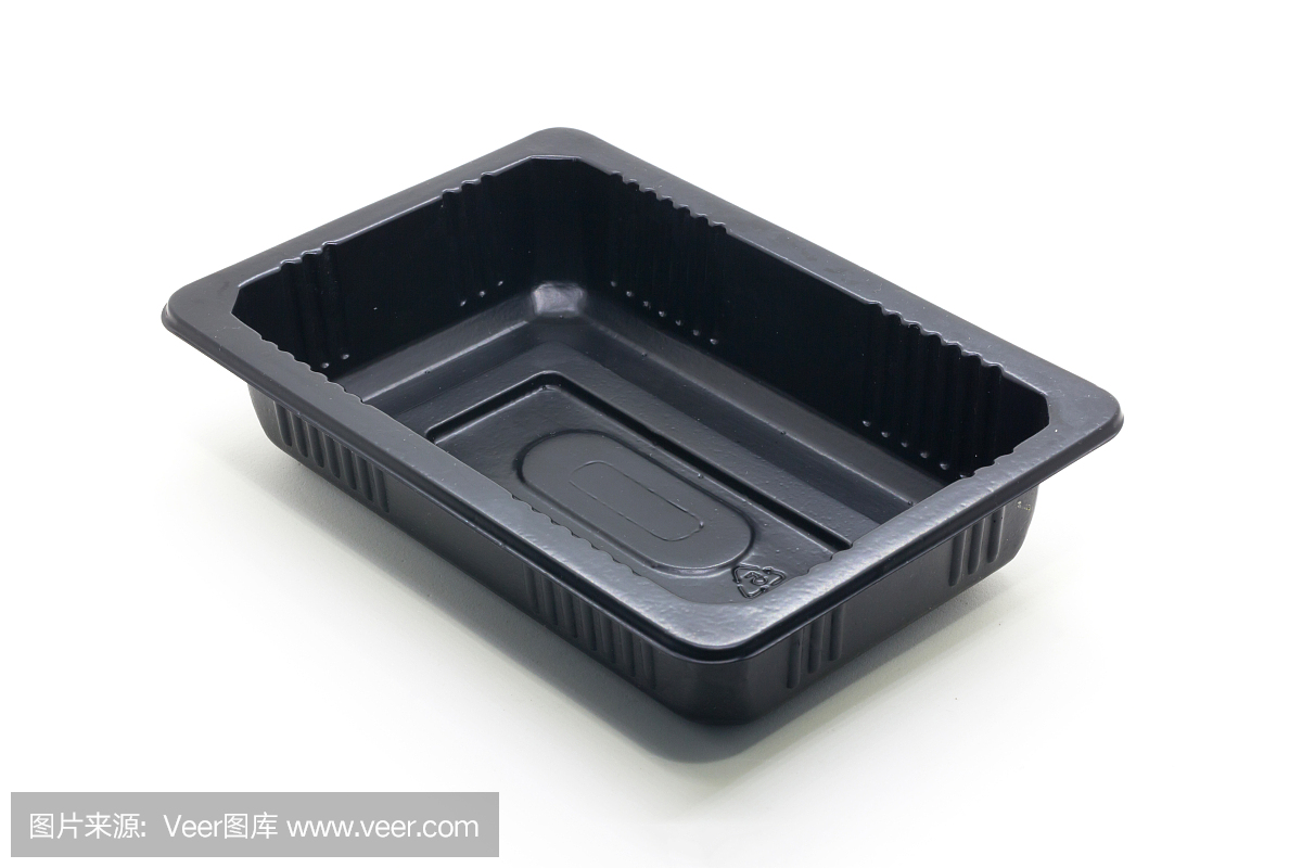 黑色塑料食品容器